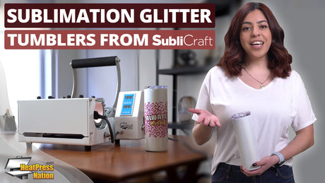 How To Make Custom Glimmering Sublimation Tumblers - HeatPressNation