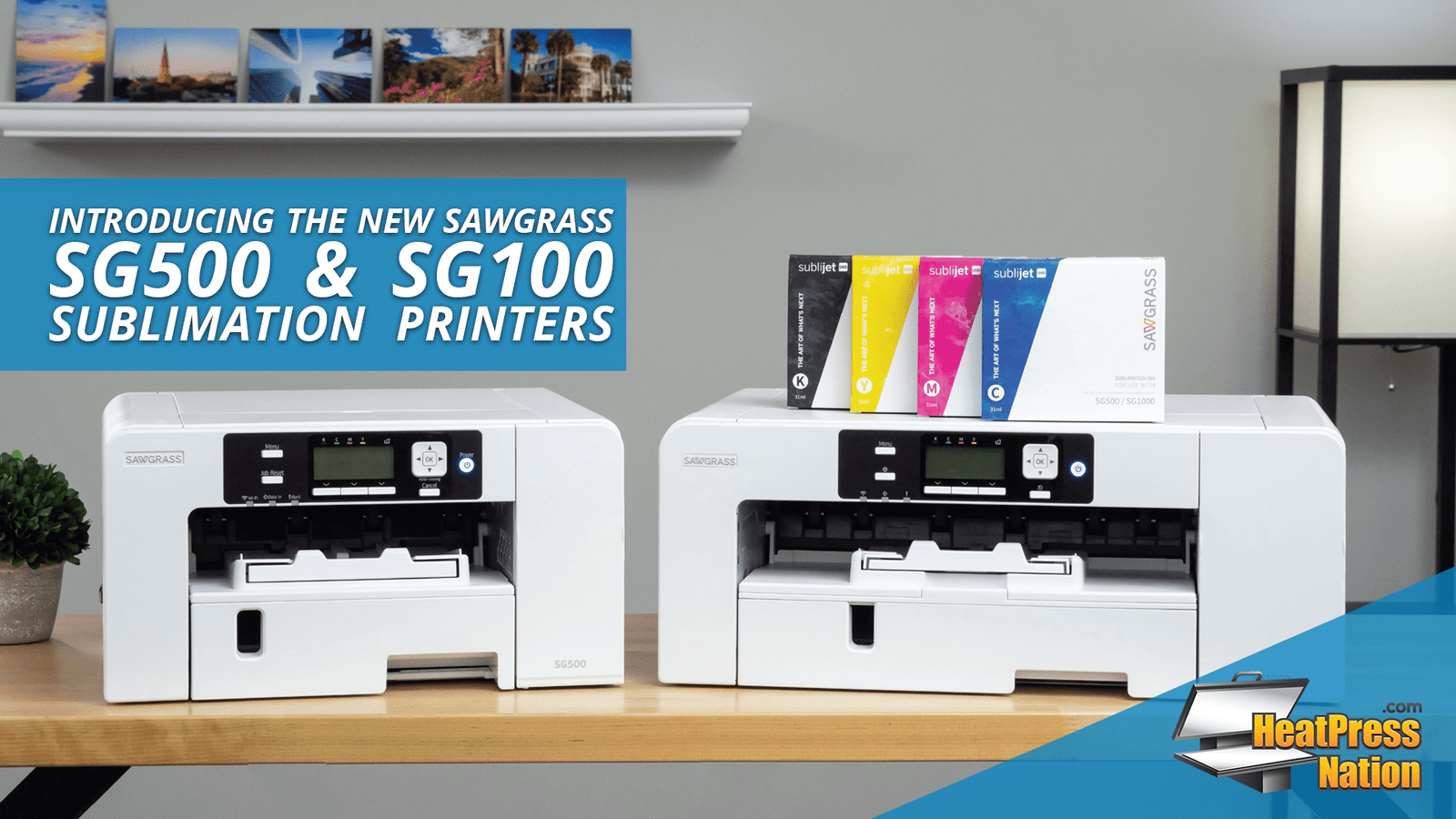 Introducing the New Sawgrass SG500 & SG1000 Desktop Sublimation Printers - HeatPressNation
