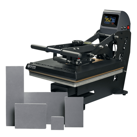 HPN TrueSpec 16" x 20" Auto - Open Hybrid Heat Press Complete Bundle - HeatPressNation